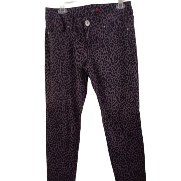 GUESS SUPER SKINNY CHEETAH PANTS - Picture 6 of 8
